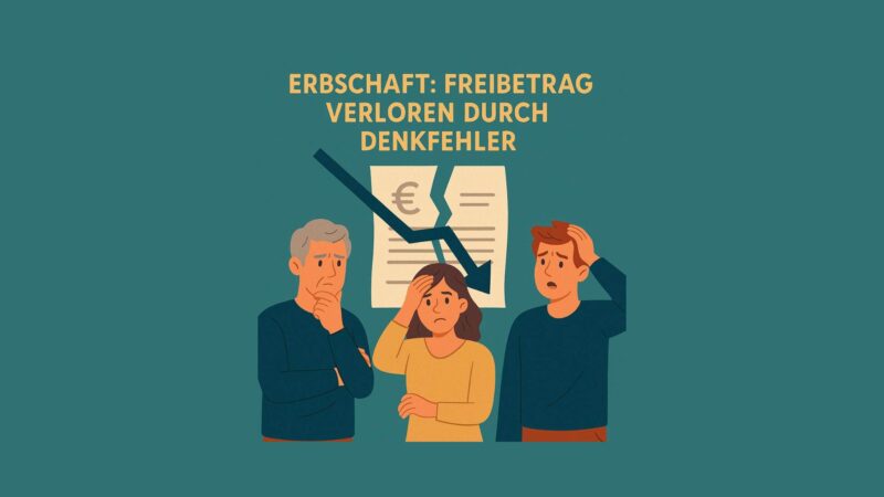 Symboldbild Erbschaft: Freibetrag verloren durch Denkfehler