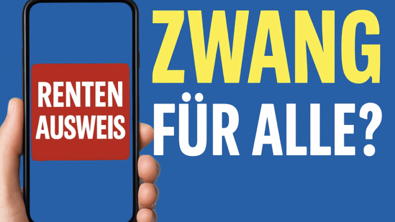 Symboldbild Digitaler Rentenausweis: Pflicht für alle Rentner?