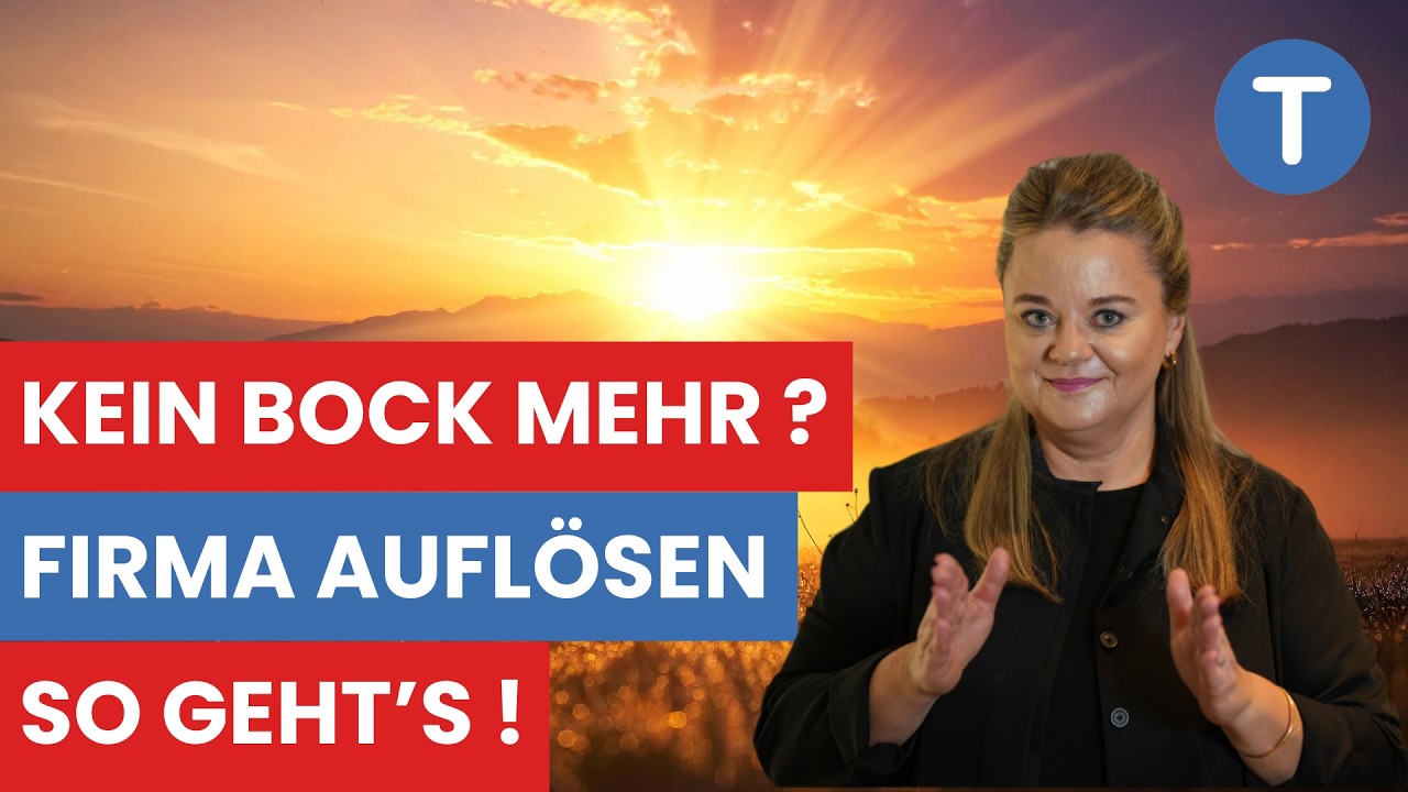 Symboldbild Firma auflösen: So geht's! 11 Dinge, die jeder wissen sollte!