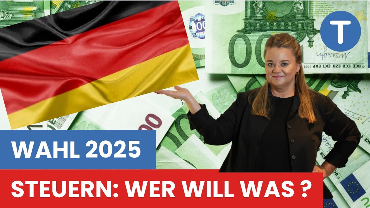 Symboldbild Mehr Geld + Weniger Steuern für ALLE? Alle Wahlprogramme 2025 erklärt!