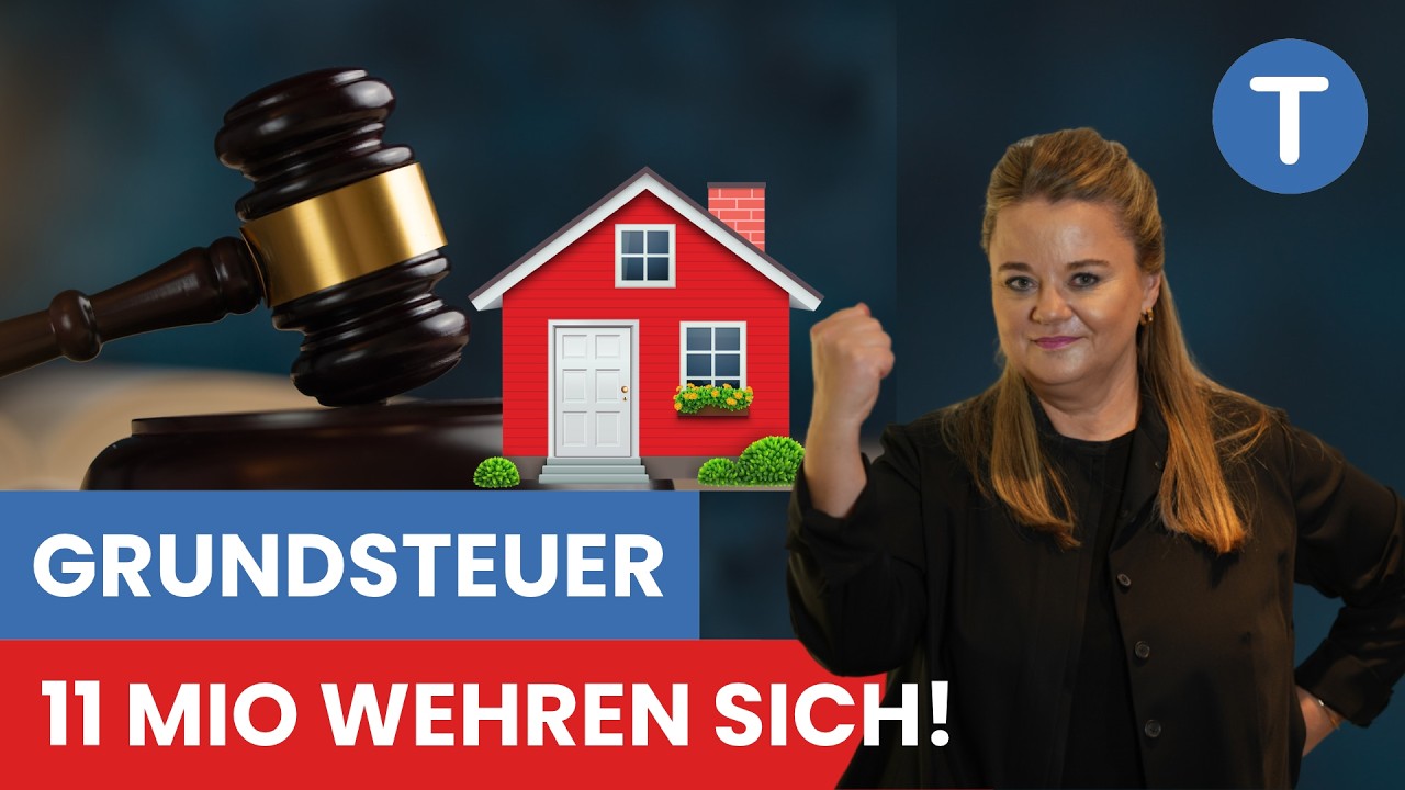 Symboldbild Grundsteuer: 11 MILLIONEN wehren sich gegen das Finanzamt!