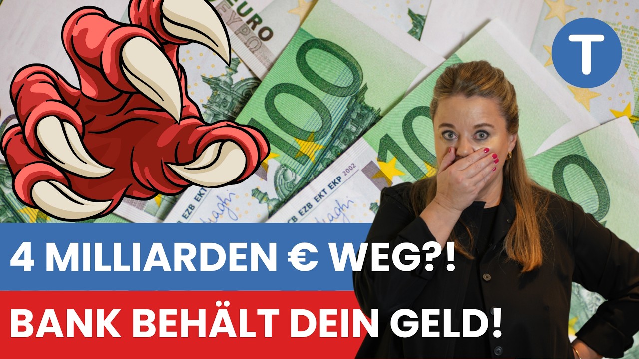 Symboldbild 4 Milliarden € auf vergessenen Konten – Banken behalten dein Erbe?!